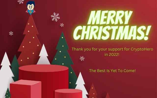 CryptoHero Wishes Our Users A Very Merry Christmas!