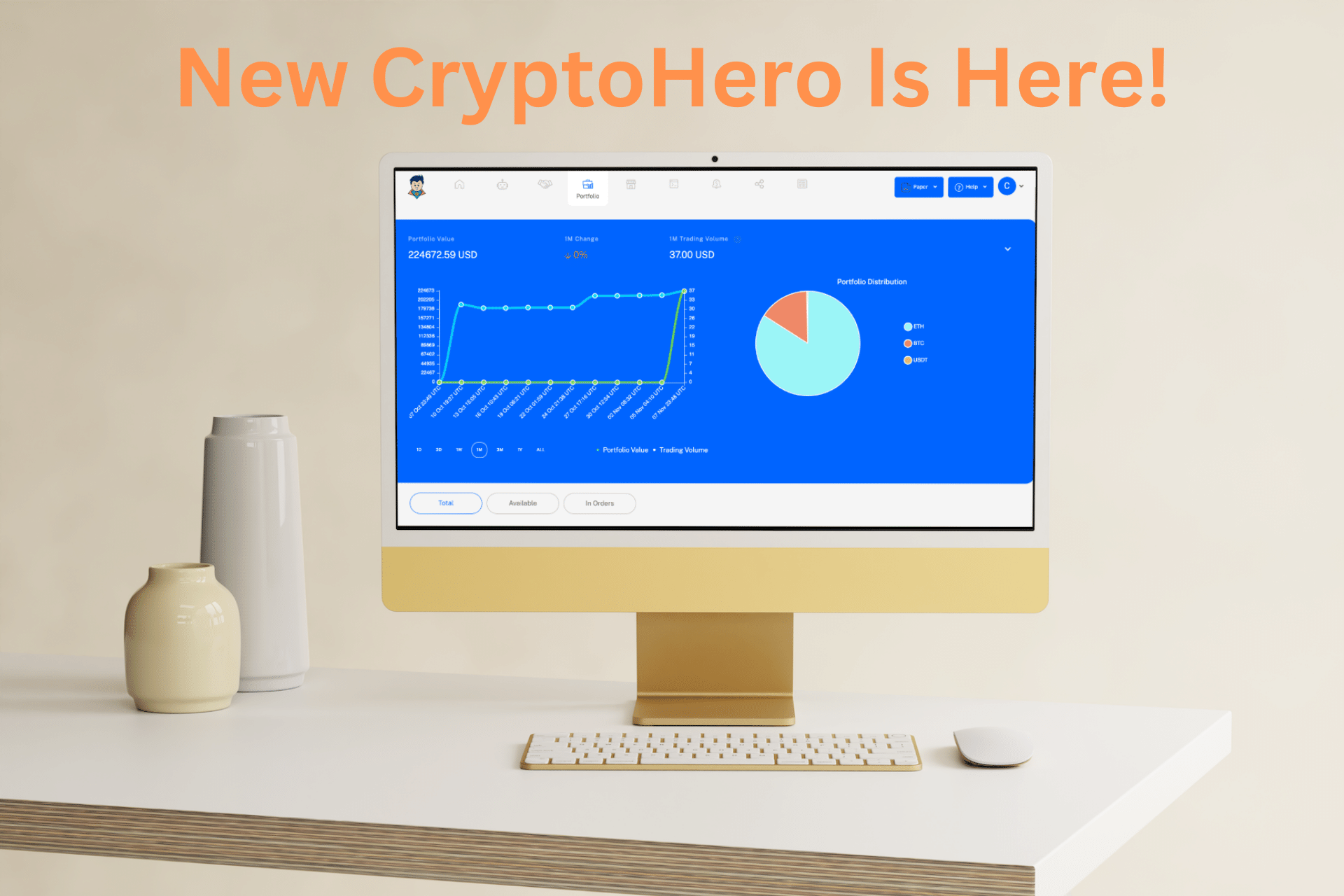 CryptoHero New Crypto Trading Bot
